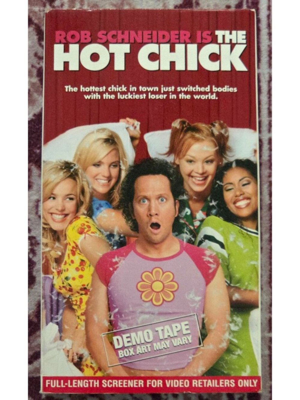 The Hot Chick VHS PROMO Tape Screener COMEDY Rob Schneider Anna Faris RARE VGC